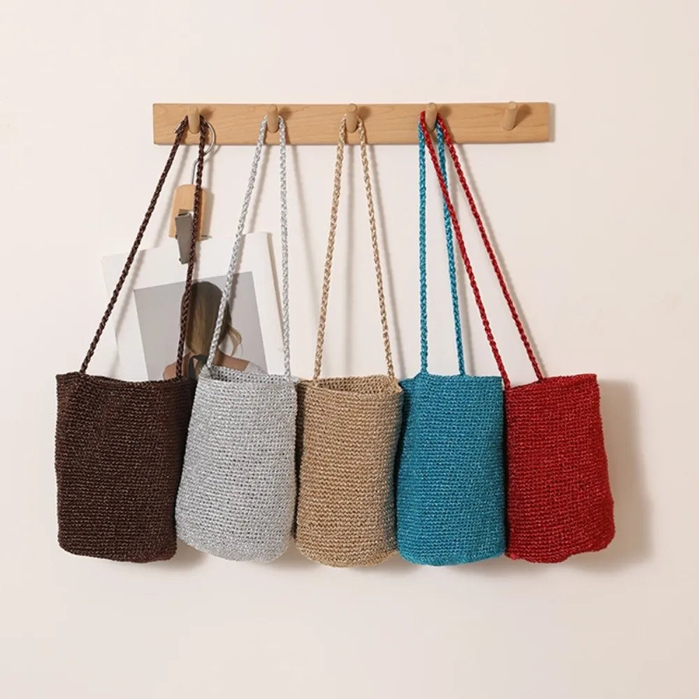Cascais - Straw Bucket Bag