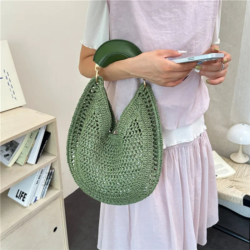 Rethymno - Straw Clutch