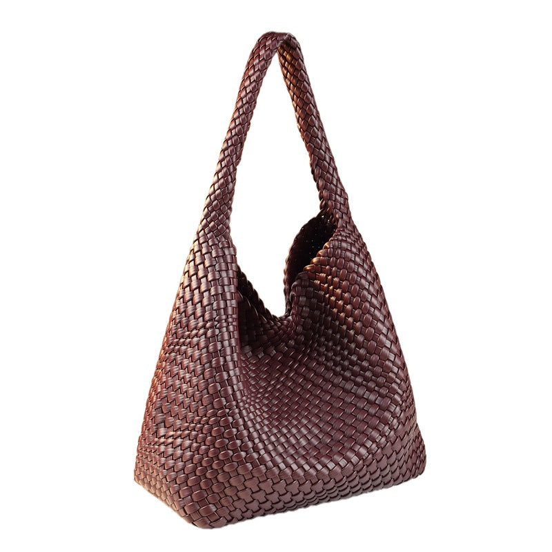 Handwoven Vintage Tote Bag With Large Capacity