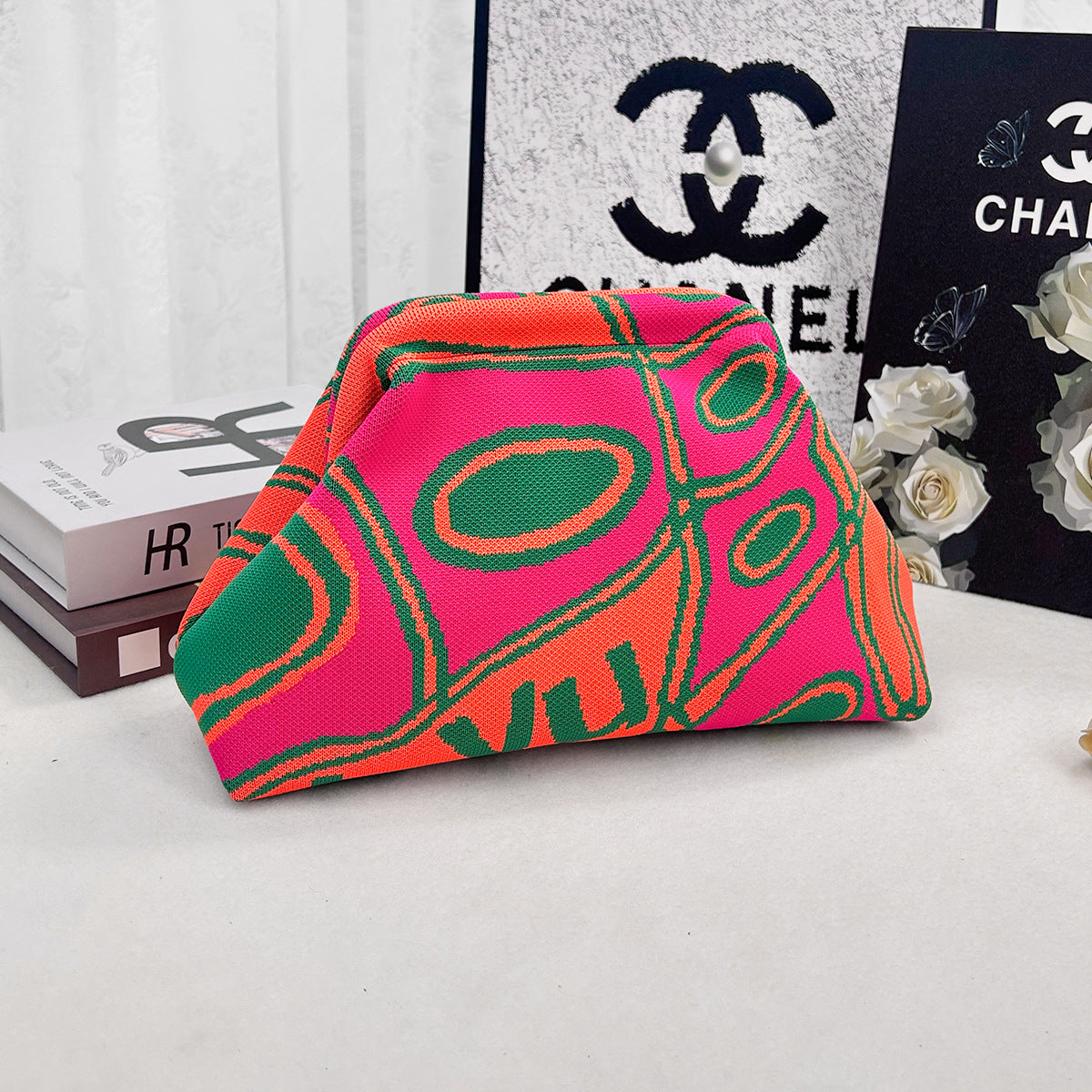 Nerja - Straw Clutch