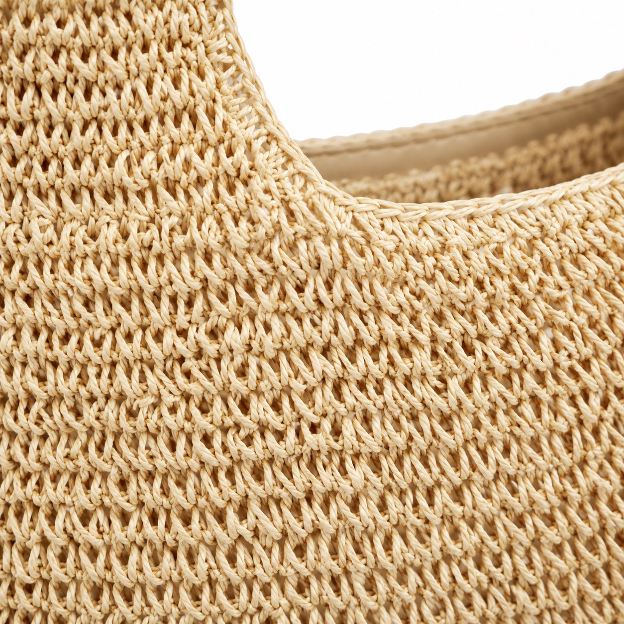 Aiguablava - Rattan Tote Bag, close-up material detail