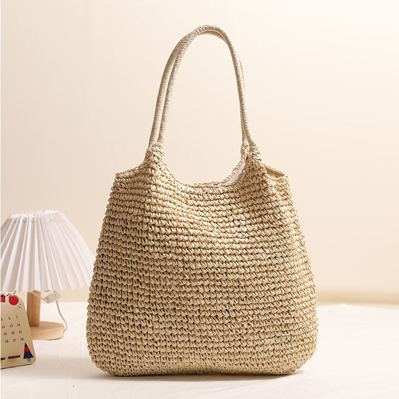 Large-capacity Straw Tote Bag New Casual Style