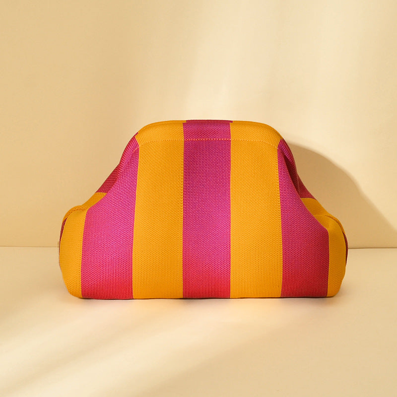 Nerja - Straw Clutch