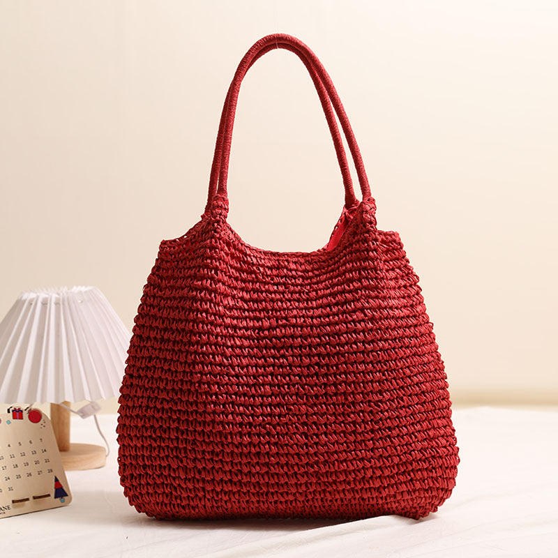 Large-capacity Straw Tote Bag New Casual Style