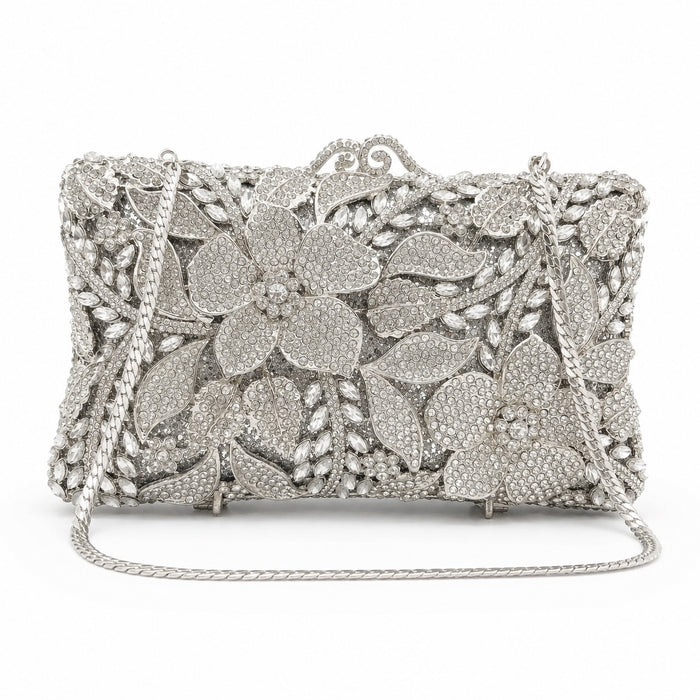 Gallipoli - Straw Clutch, front view on white background