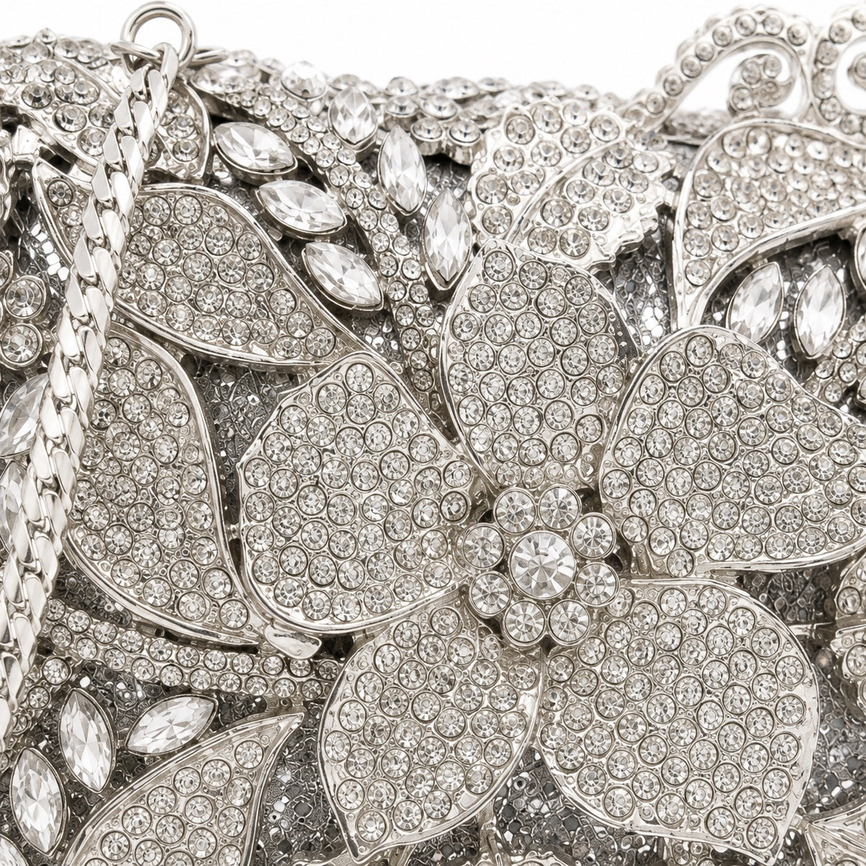 Gallipoli - Straw Clutch, close-up material detail