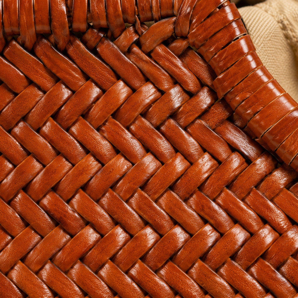 Kas - Crochet Tote Bag, close-up material detail