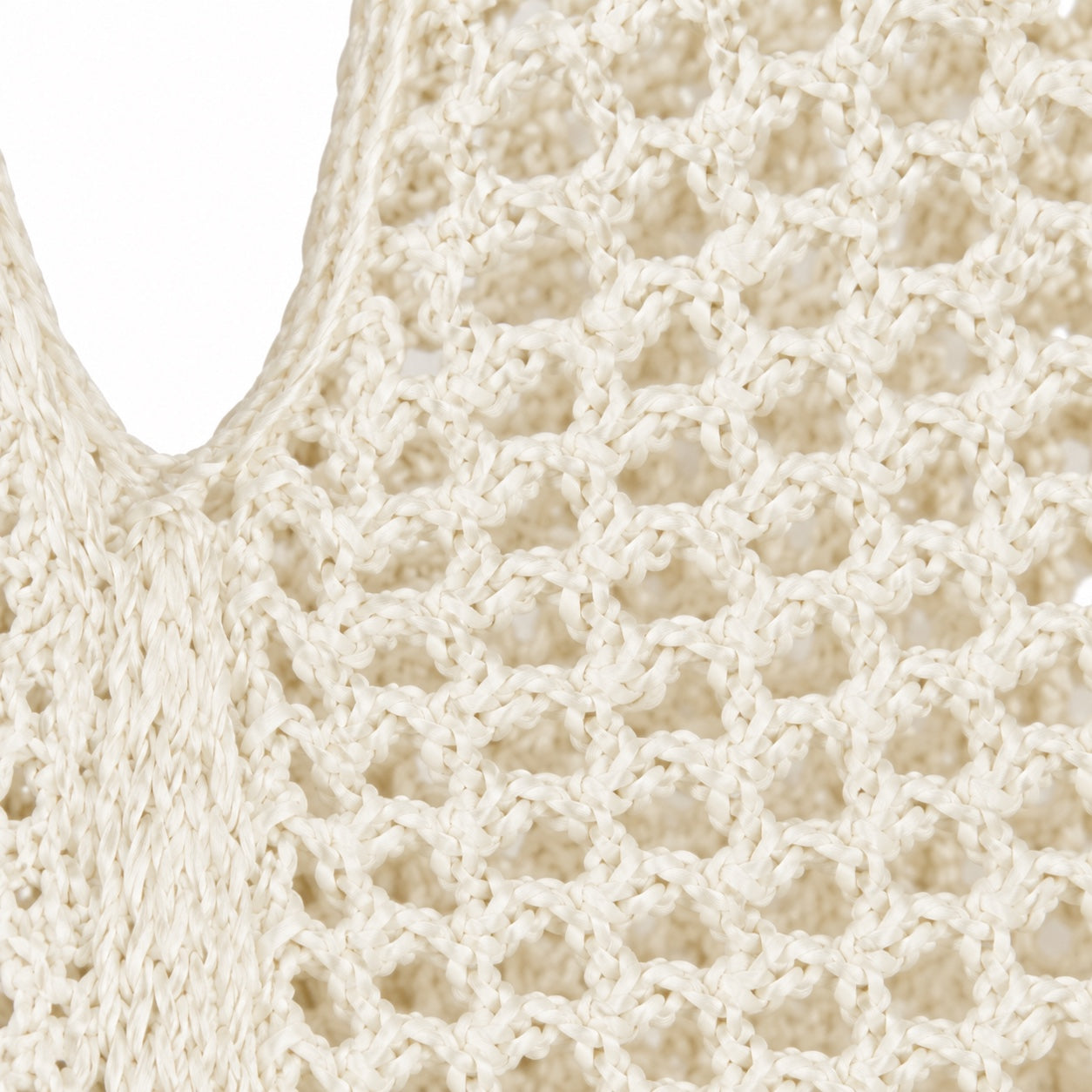 Koroni - Rattan Clutch, close-up material detail