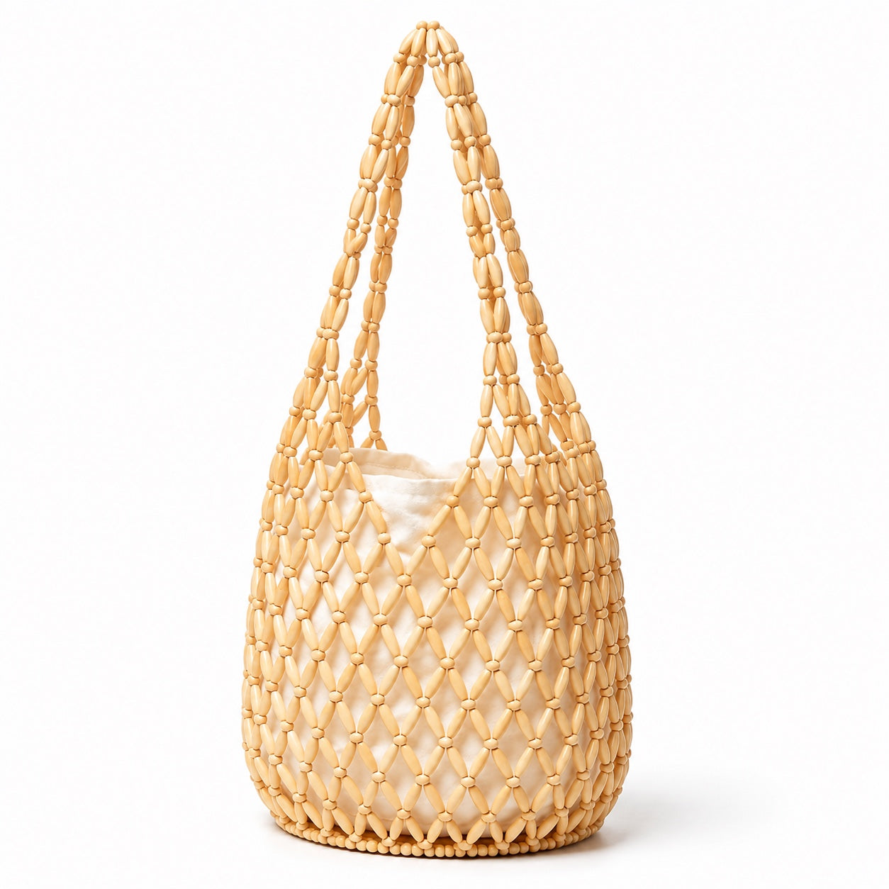 Maddalena - Woven Clutch, three-quarter front view