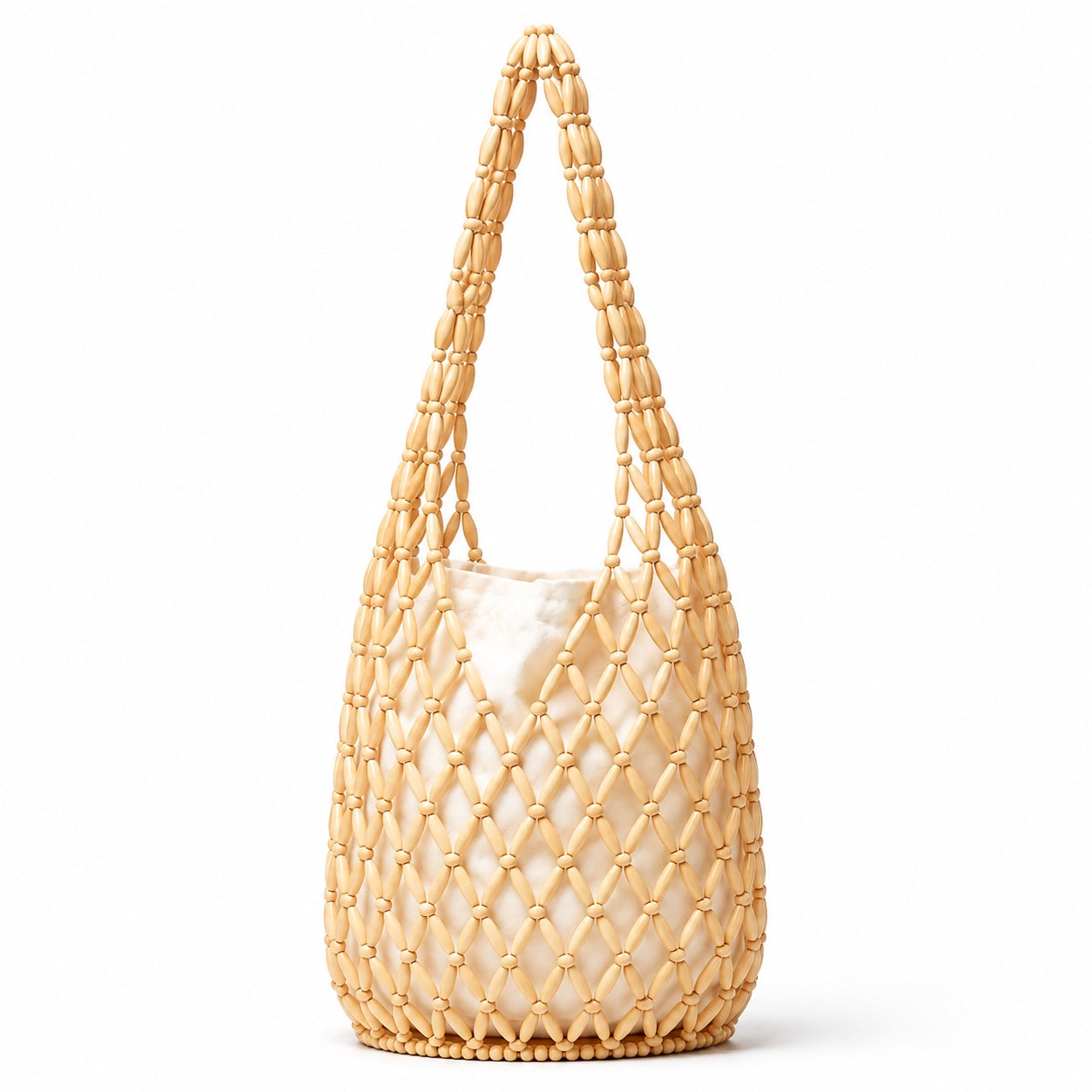 Maddalena - Woven Clutch, three-quarter back view