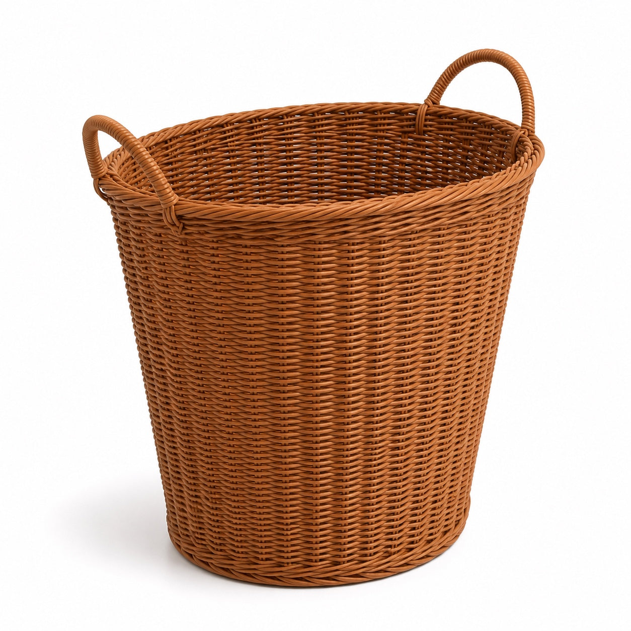 Minori - Rattan Handbag, three-quarter front view