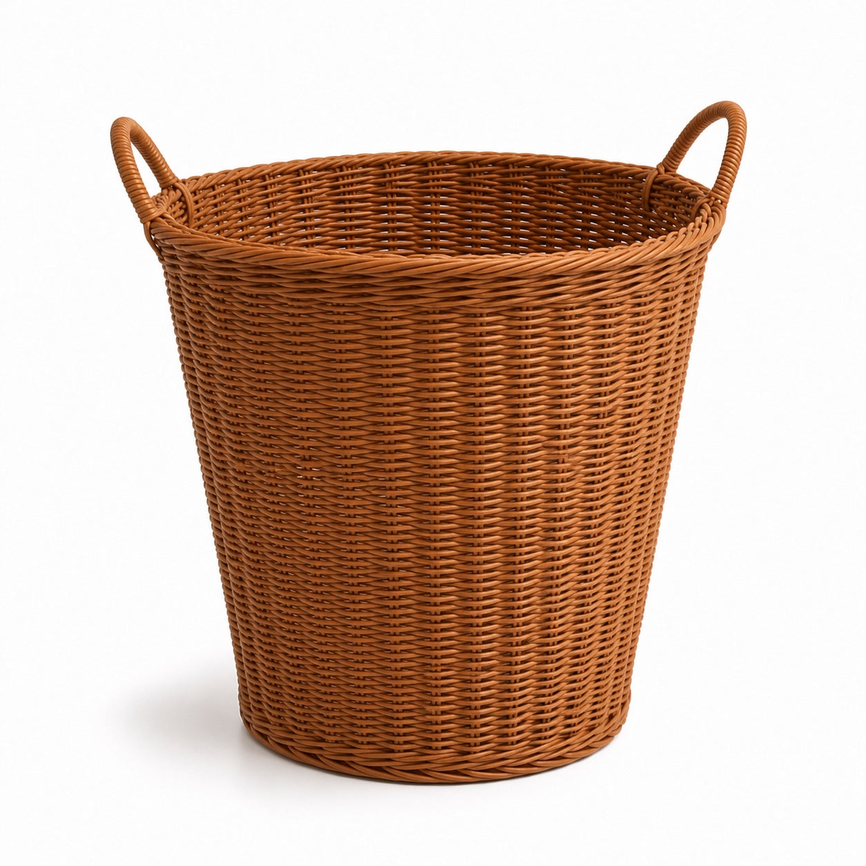 Minori - Rattan Handbag, three-quarter back view