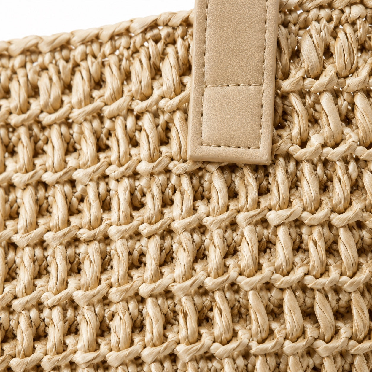 Rab - Straw Tote Bag, close-up material detail