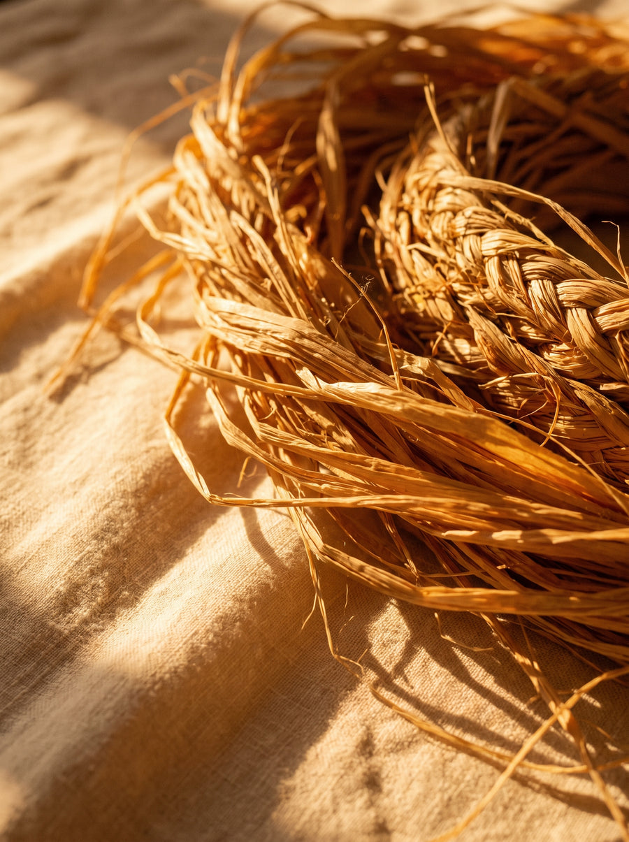 Natural woven fibres