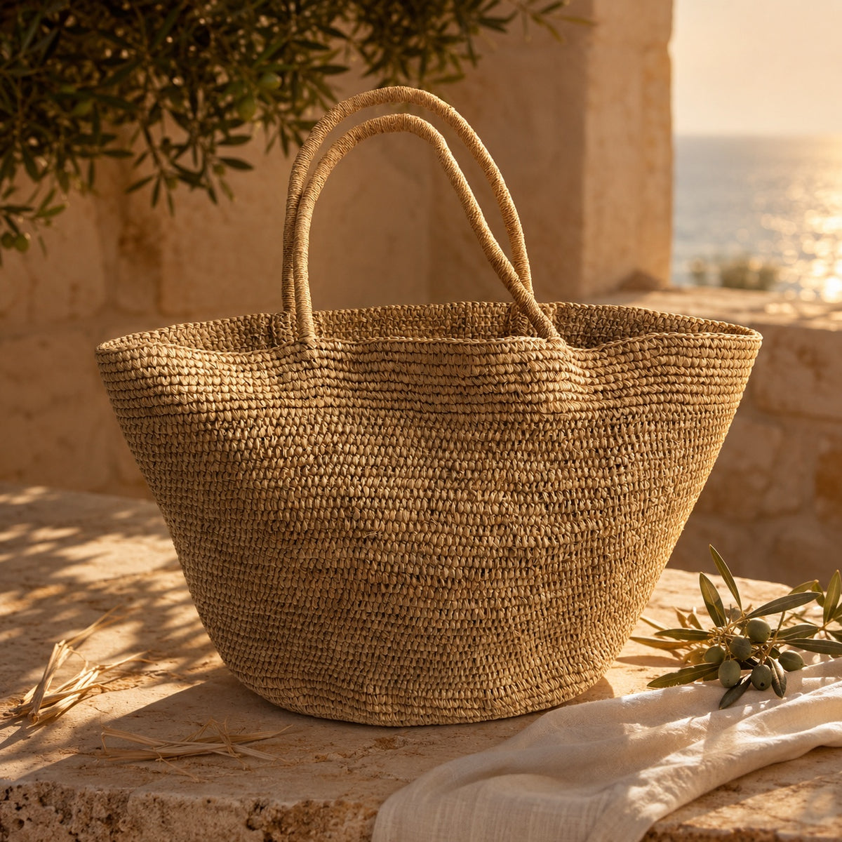 The beach day, carried